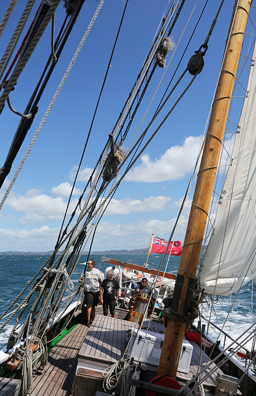 Sail on the R Tucker Thompson, Bay of Islands, NZ